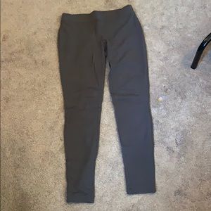 Gray leggings from Express